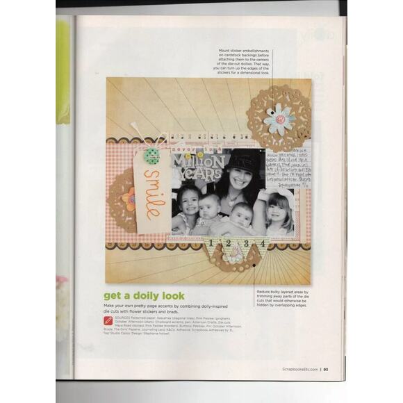 Scrapbooks Etc Magazine February 2012 Valentine cards storage solutions patterns - Picture 3 of 4